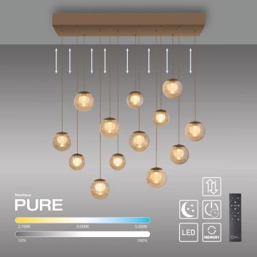 Paul Neuhaus PURE POPUP 2590-97 Pakabinama lempa 13x3W/LED 2200-5000k 3050lm ip20