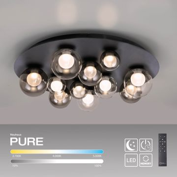 Paul Neuhaus PURE POPUP 6588-15 Stropo šviestuvas 11x3W/LED 2200-5000k 1300lm ip20