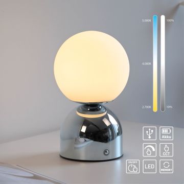 Paul Neuhaus RUDI 19218-17 Stalo lempa 1x1,2W/LED 3000-6000k 90lm ip20