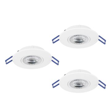 Eglo GEDREZ 300184 Įmontuojamas apšvietimas 3x4.9W/LED 2700K, 4000K, 6500K 1560lm ip20