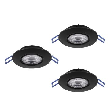 Eglo GEDREZ 300188 Įmontuojamas apšvietimas 3x4.9W/LED 2700K, 4000K, 6500K 1560lm ip20