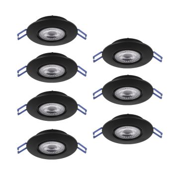Eglo GEDREZ 300191 Įmontuojamas apšvietimas 7x4.9W/LED 2700K, 4000K, 6500K 3640lm ip20