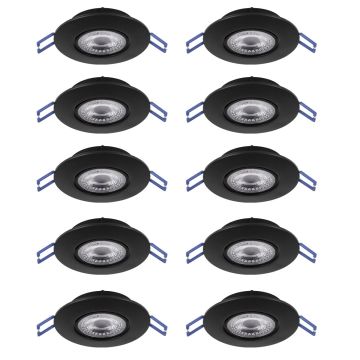 Eglo GEDREZ 300192 Įmontuojamas apšvietimas 10x4.9W/LED 2700K, 4000K, 6500K 5200lm ip20