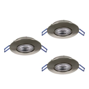 Eglo GEDREZ 300193 Įmontuojamas apšvietimas 3x4.9W/LED 2700K, 4000K, 6500K 1560lm ip20