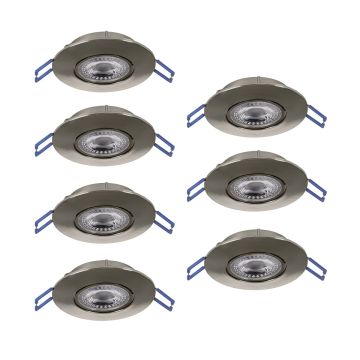 Eglo GEDREZ 300195 Įmontuojamas apšvietimas 7x4.9W/LED 2700K, 4000K, 6500K 3640lm ip20