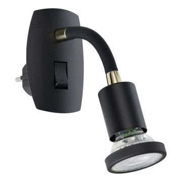 Eglo PARRINI 300912 Kištukinė sienos lempa 1x4.5W/GU10 ip20