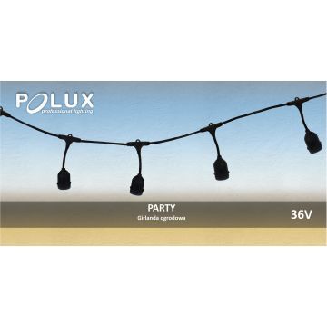 Polux PARTY 308788 Girlianda 10x0,5W/E27 IP44