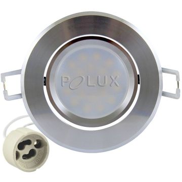 Polux SUN 301185 Įmontuojamas apšvietimas 1x3,5W/GU10 3000K 250LM IP20