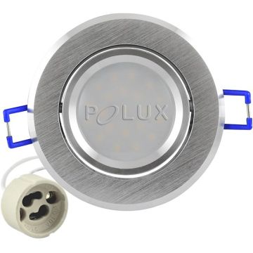 Polux SUN 301192 Įmontuojamas apšvietimas 1x3,5W/GU10 3000K 250LM IP20