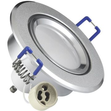 Polux SUN 301208 Įmontuojamas apšvietimas 1x3,5W/GU10 3000K 250LM IP20