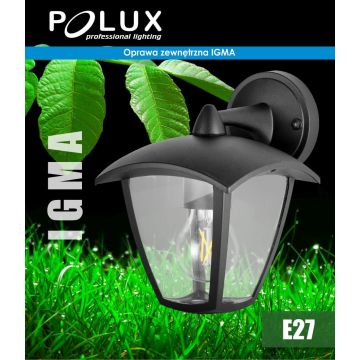 Polux IGMA 311870 Sienos lempa 1x12W/E27 IP44