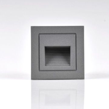 Polux Q6 313720 Lauko laiptų įmontuojama švieslentė 3W/LED 4000K 20LM IP44