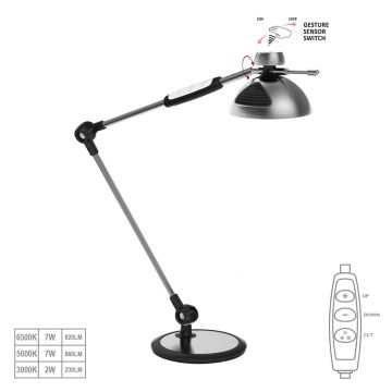Prezent AMSTERDAM 31211 Darbo stalo lempa 1x9W/LED 510lm IP20