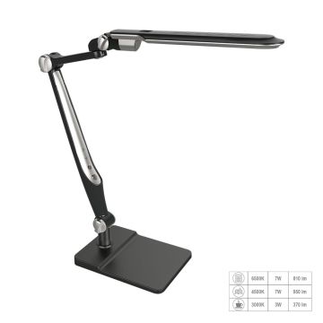 Prezent MENTOR II. 31214 Darbo stalo lempa 1x9W/LED 489lm IP20