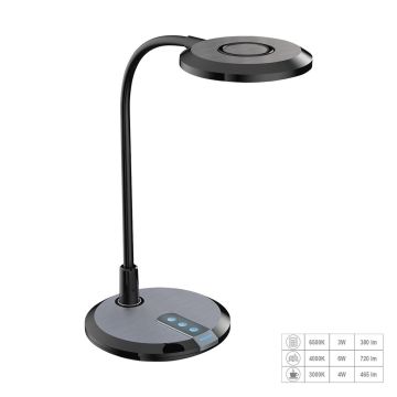 Prezent PIXIE 31219 Darbo stalo lempa 1x7W/LED 526lm IP20