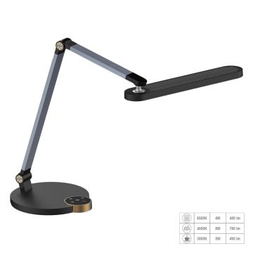 Prezent VIVID 31217 Darbo stalo lempa 1x10W/LED 486lm IP20