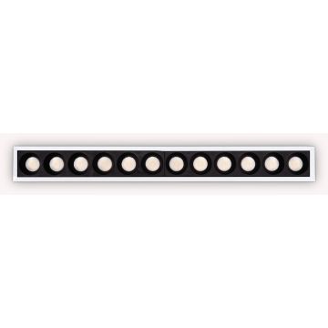 Ideal Lux LIKA 327518 Stogo lubų įmontuojamas šviestuvas 1x20W/LED 3000K ip20