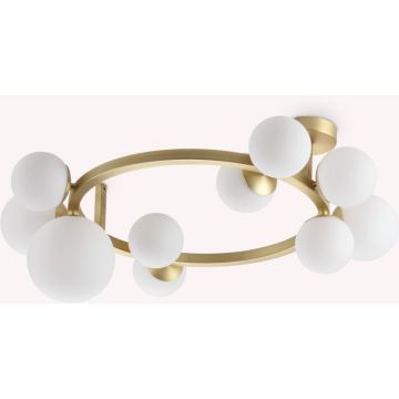 Ideal Lux PERLAGE 327815 Stropo šviestuvas 10x15W/G9 ip20