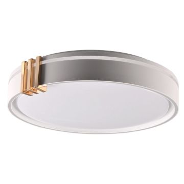 Polux ARLETTA 328847 Lubų šviestuvas 1x48W/LED 3000K-4000K-6000K 5200lm IP44