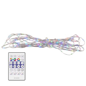 Polux LED CHAIN 324405 Šviesos grandinė 1x10W/LED RGB IP65