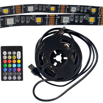 Polux LED STRIP 321336 LED juostelė 2x8W/LED RGBW 55lm IP20