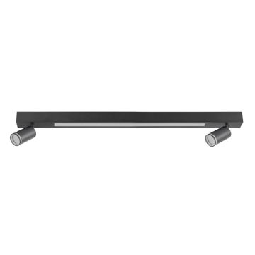 Polux PARIS 327383 Taškinis šviestuvas 1x24W\LED|2x10W/GU10 4000K 800lm IP20