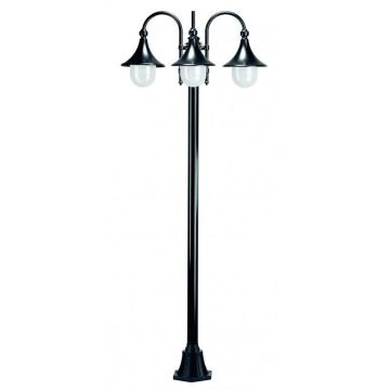 Novolux TROM 332F-G05X1A-01 Gatvės šviesos stulpas 3x42W/E27 IP43