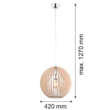 Argon PORTORYKO 3672 Pakabinama lempa 1x15W/E27 IP20