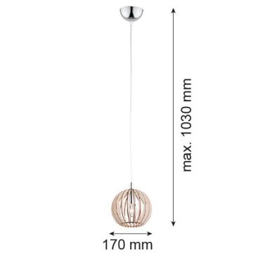 Argon PORTORYKO 3678 Pakabinama lempa 1x7W/E14 IP20