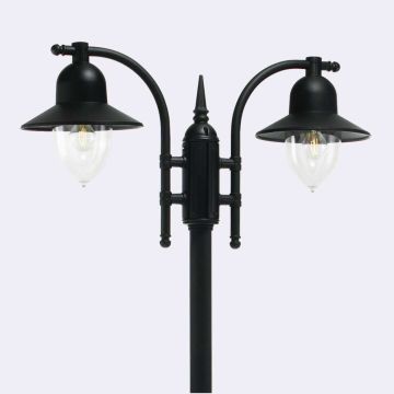 Norlys COMO 372B Gatvės šviesos stulpas 2x9W/E27 IP54