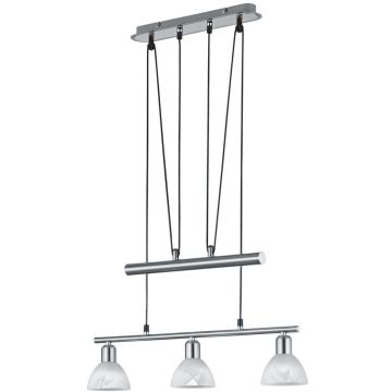 Trio LEVISTO 371010307 Pakabinama lempa 3x40w/e14 3000k 400lm ip20