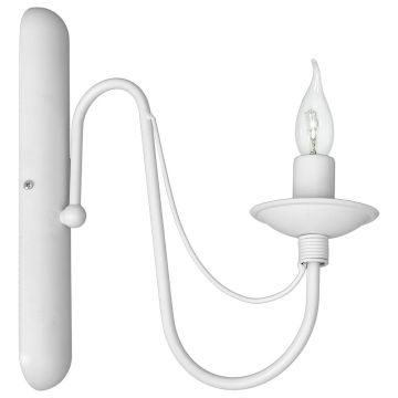 Aldex RÓŻA BIAŁA 397C Sienos lempa 1x40W/E14