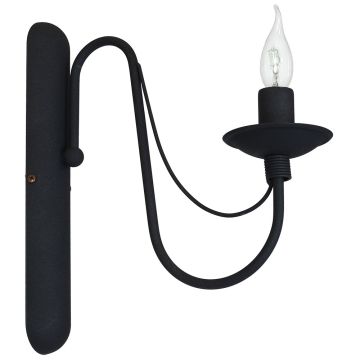 Aldex RÓŻA CZARNA 397C1 Sienos lempa 1x40W/E14