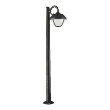 Prezent NEBRASKA 39019 Gatvės šviesos stulpas 1x7W/LED 600lm IP44