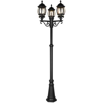 Trio ELVO 406960332 Gatvės šviesos stulpas 3x60w/e27 ip23