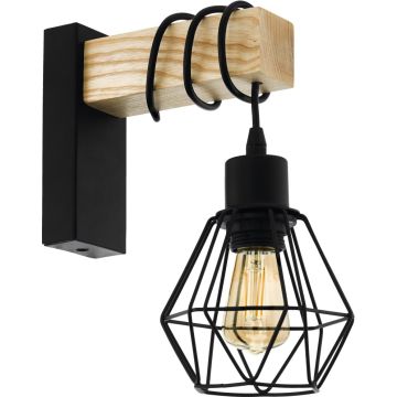 Eglo TOWNSHEND 5 44078 Sienos lempa 1x60w/e27 ip20