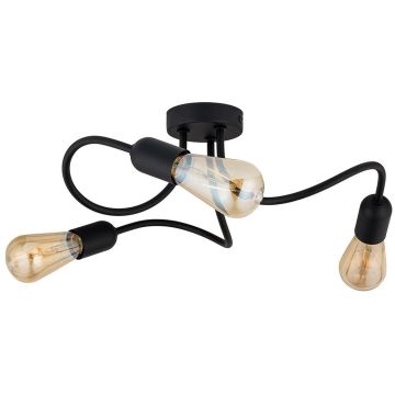 TK Lighting WAVE 4407 Stropo šviestuvas 3x15W/E27