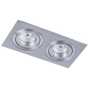 Italux Mooty SN MQ71805-2A Įmontuojamas apšvietimas 2x50W/GU5,3 IP20