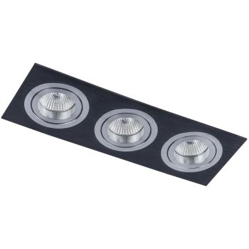 Italux Mooty BL MQ71805-3AB Įmontuojamas apšvietimas 3x50W/GU5,3 IP20