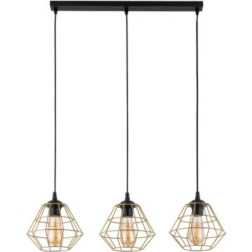 TK Lighting DIAMOND 4642 Stalo lempa 3x15W/E27