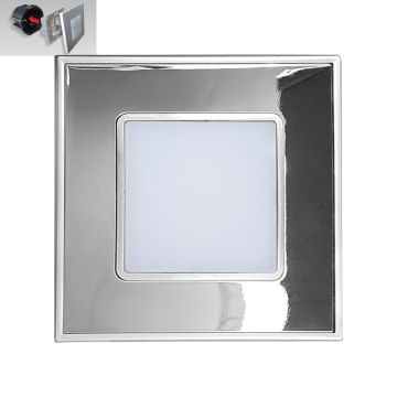 Prezent STEP LIGHT 48304 Lauko laiptų įmontuojama švieslentė 1x1W/LED 60lm IP20