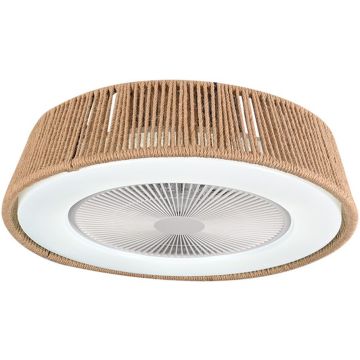 Zambelis CEILING FAN 23001 Ventiliatorius 33W/led 3000K-4000K-6000K 2100lm IP20