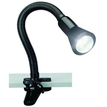 Trio FLEXO 5028010-02 Darbo stalo lemputė su spaustuku 1x18w/e14 ip20