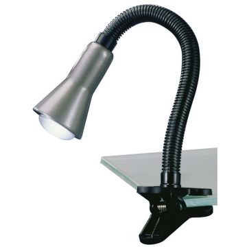 Trio FLEXO 5028010-47 Darbo stalo lemputė su spaustuku 1x18w/e14 ip20