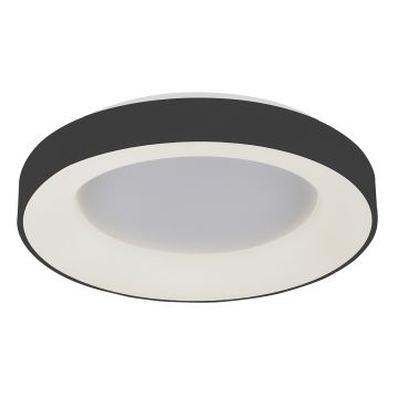 Italux GIULIA 5304-840RC-BK-3 Lubų šviestuvas 1x40W/LED 2200LM IP20