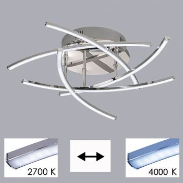 Fischer&Honsel Cross TW 20108 Stropo šviestuvas 5x4.5W/LED 2700K 2700 lm IP20
