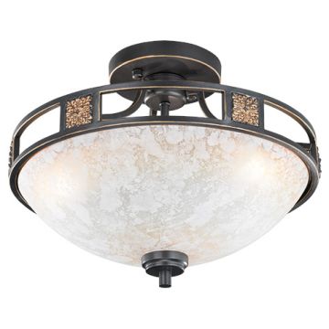 Trio QUINTA 608100324 Stropo šviestuvas 3x60w/e27 ip20
