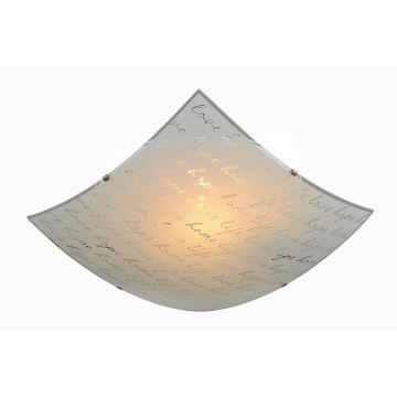 Trio SIGNA 602500201 Stropo šviestuvas 2x40w/e27 ip20