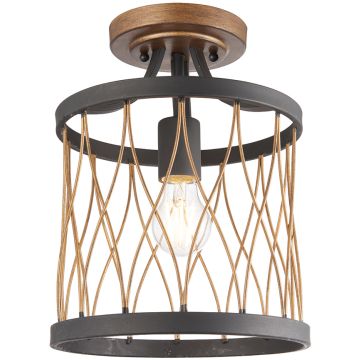 Endon HESTON 61497 Stropo šviestuvas 1x60W/E27 IP20