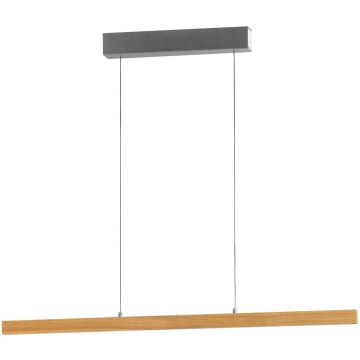 Fischer&Honsel SHINE-WOOD 61101 Pakabinama lempa 1x26,29w/led 2700k-3350k-4000k 3341lm ip20